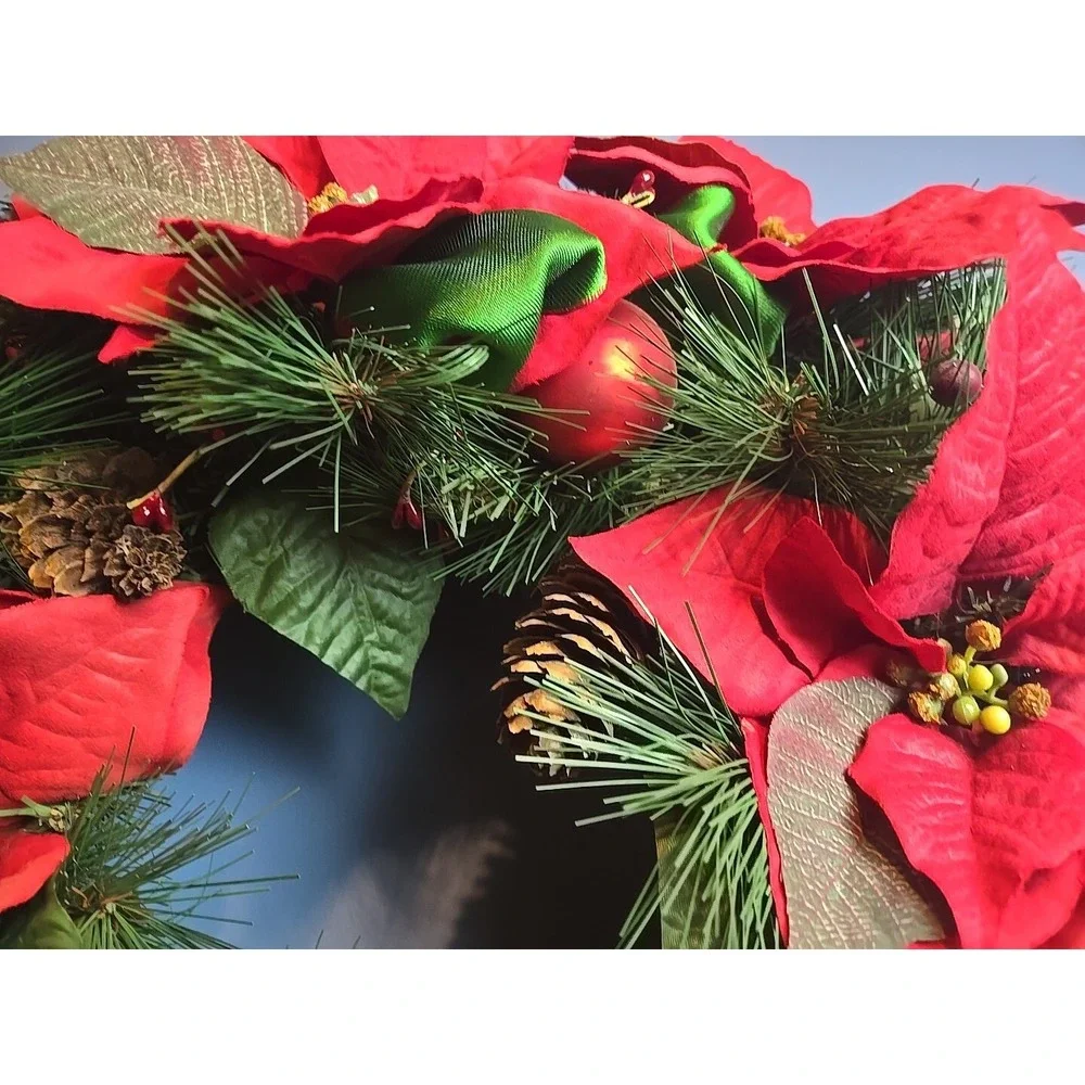Christmas‎ Wreath Front Door 21